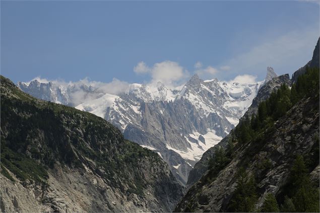 Vue depuis les Mottets - OT Vallée de Chamonix Mont Blanc