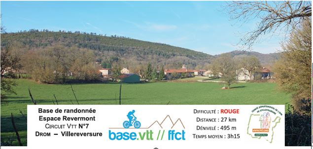 Circuit VTT n°7 (rouge) - Drom - Villereversure - Codep