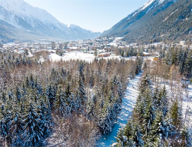Itinéraire piétons et raquette du village de Vallorcine_Vallorcine - Savoie Nordique