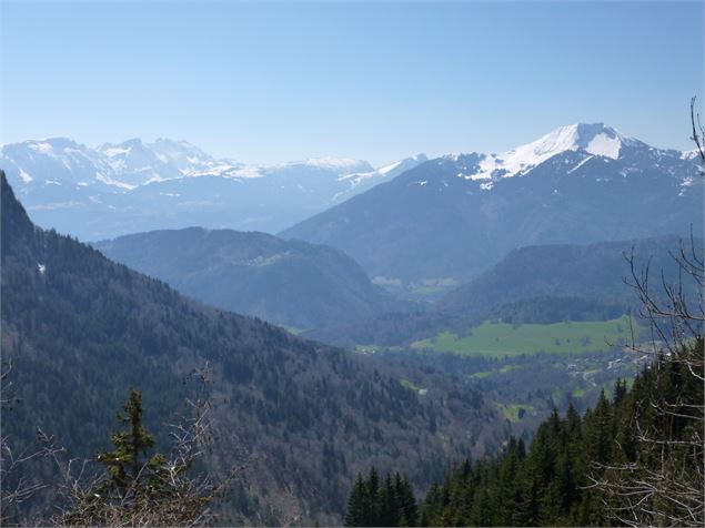 Vue sur le Môle et le Bargy