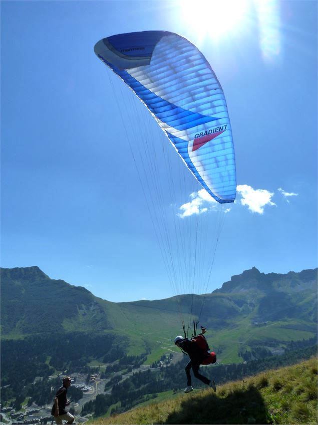 Aire de décollage parapente des Lanchettes - François Bailly