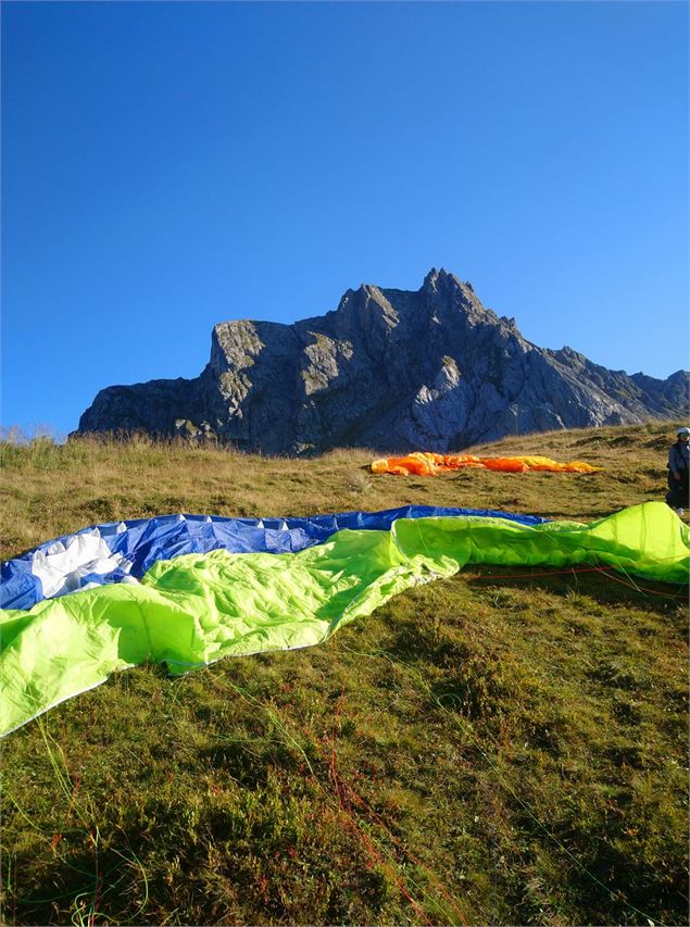 Aire de décollage parapente du Gollet - Manon Tharaud