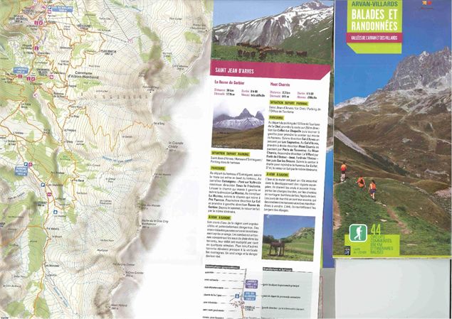 Carte topo Massif Arvan Villards