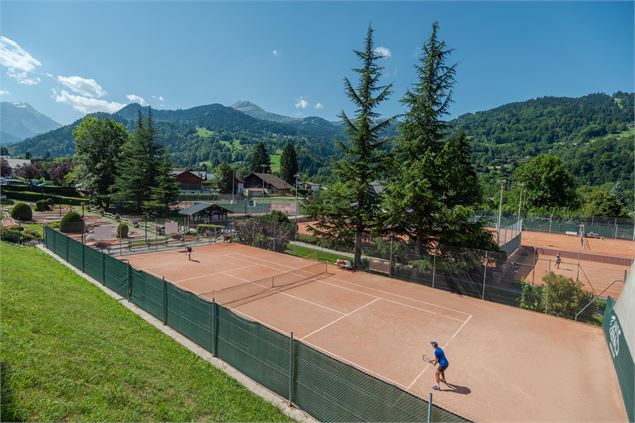 Tennis du sporting club_Saint-Gervais-les-Bains - Fabian Bodet