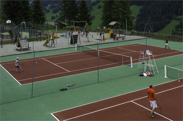 Terrains de tennis d'Hauteluce - A. Späni