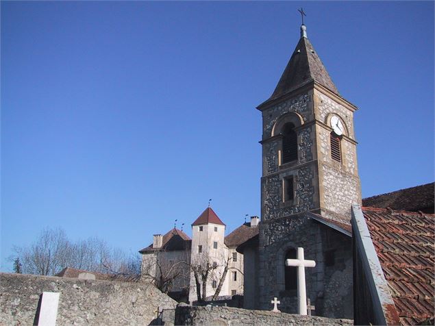 Eglise et château Lavours - BBST