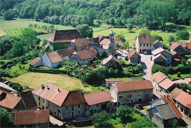 Vue aérienne Saint-Champ - BBST