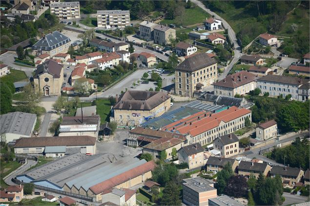 Jujurieux vue du ciel - JFB