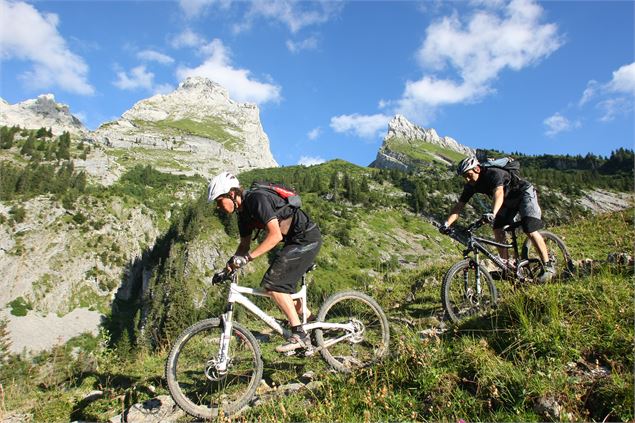 Circuit VTT enduro : le Grand tour du Grand-Bo - © Aravis