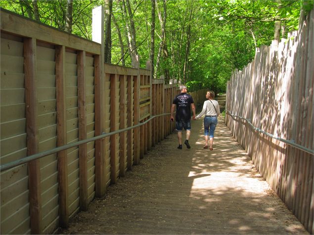 Passerelle d'accès à l'observatoire - phhauuy