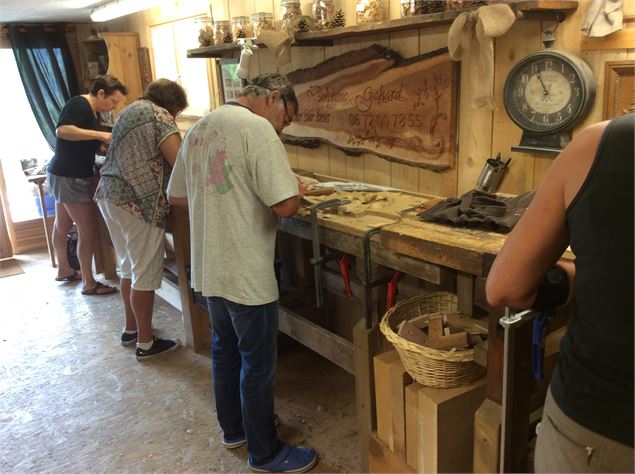 Delphine Gohard, Sculpteur sur bois -