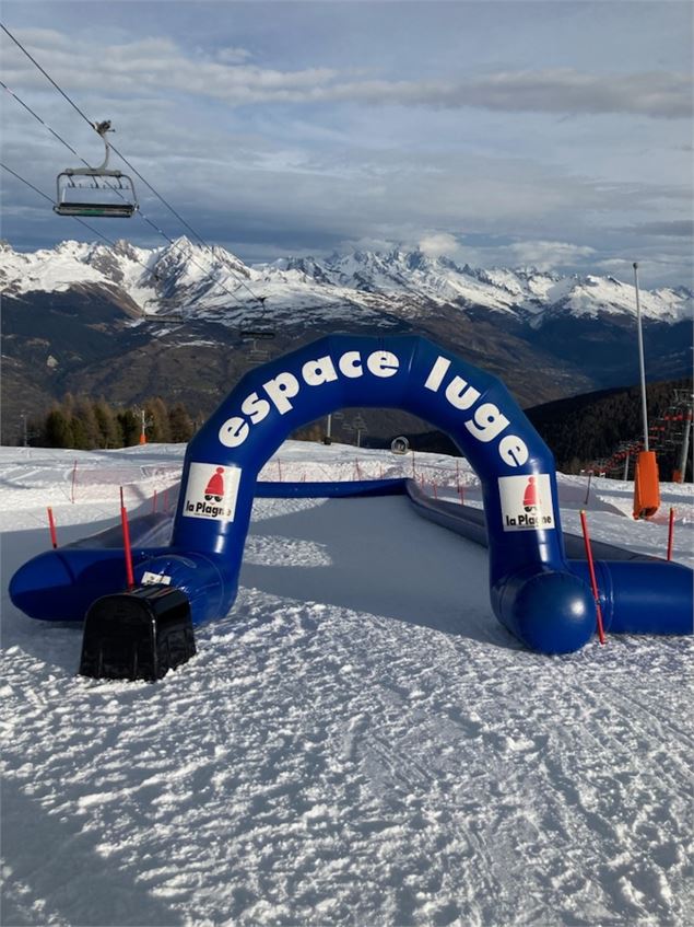 Espace Luge de Plagne Aime 2000 - OTGP