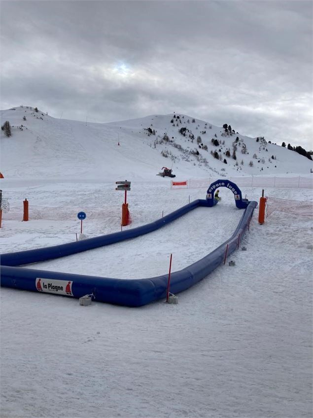 espace luge Plagne Aime 2000 - OTGP