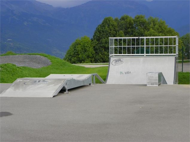 Skate board - mairie de Combloux