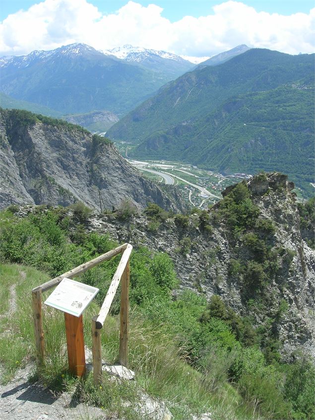 Circuit des Ardoisiers table de lecture - K.Mandray