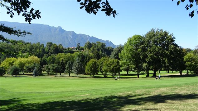 Promenade du Golf - Direction de la communication de la Ville d'Aix-les-Bains