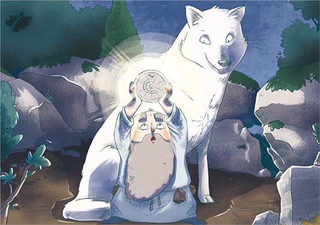 La grotte du loup et le mystère du Disque Céleste -