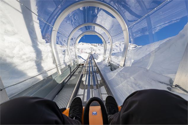 Luge dans le tunnel - Alpcat médias