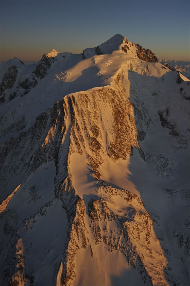 Le sommet du Mont-Blanc - OT Saint-Gervais / P. tournaire
