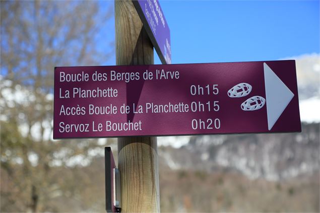 Panneau - Morgane Raylat - OT Vallée de Chamonix