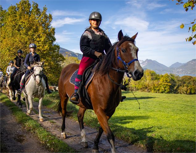 Balade à cheval Ecurie de Chevaline - Rémi Portier