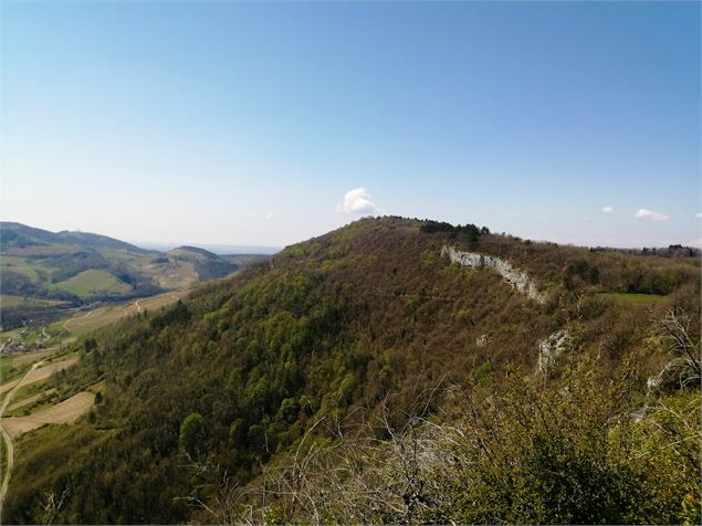 Panorama depuis le Rocher de St-Alban - FFRandonnée Ain