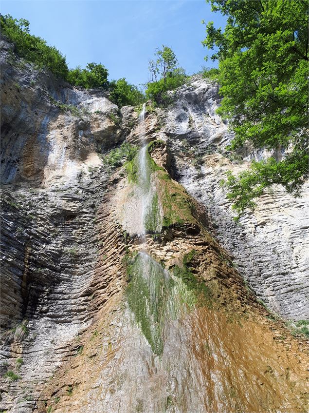 chute d'eau de la cascade de Luizet - Sabrina Megani
