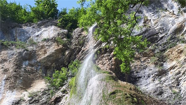 haut de la cascade de Luizet - Sabrina Megani