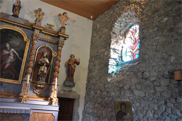 Chapelle restaurée - Office de tourisme Les Carroz