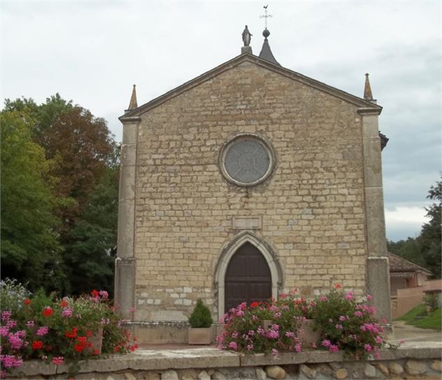 Vue extérieure église Saint-Jean de Niost - Marilou Perino