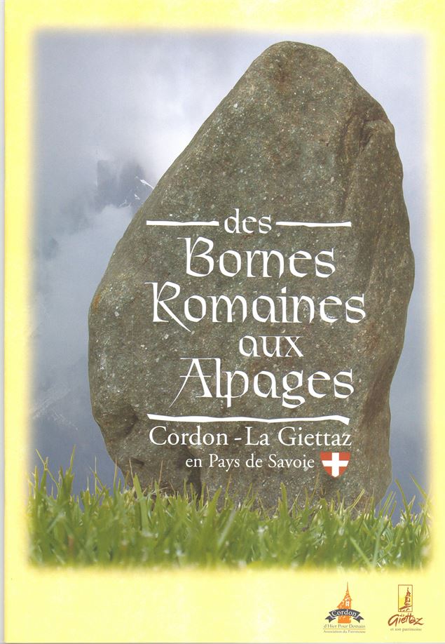 un livre sur les bornes à Cordon - R.Blondet