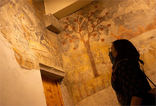 Visite fresques murales Château de Montferrand - Sabrina Megani