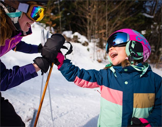 Activité neige pour les enfants - T.Nalet/Ot Sources du lac Annecy