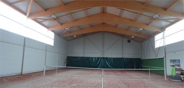 Court intérieur - Tennis club de Bons-en-Chablais