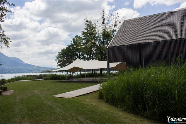 Maison du lac d'Aiguebelette jardins - DR/Communauté de communes du lac d'Aiguebelette