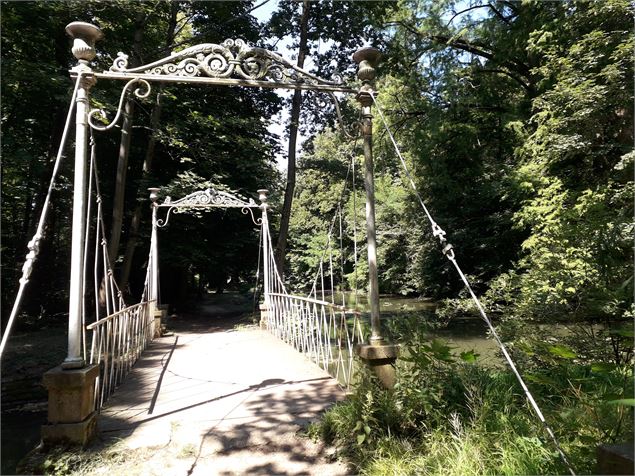 Pont suspendu - OT Pont-de-Veyle