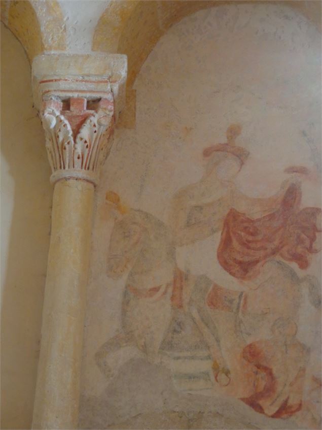 décors peints - église de Bey - Jean VITAL