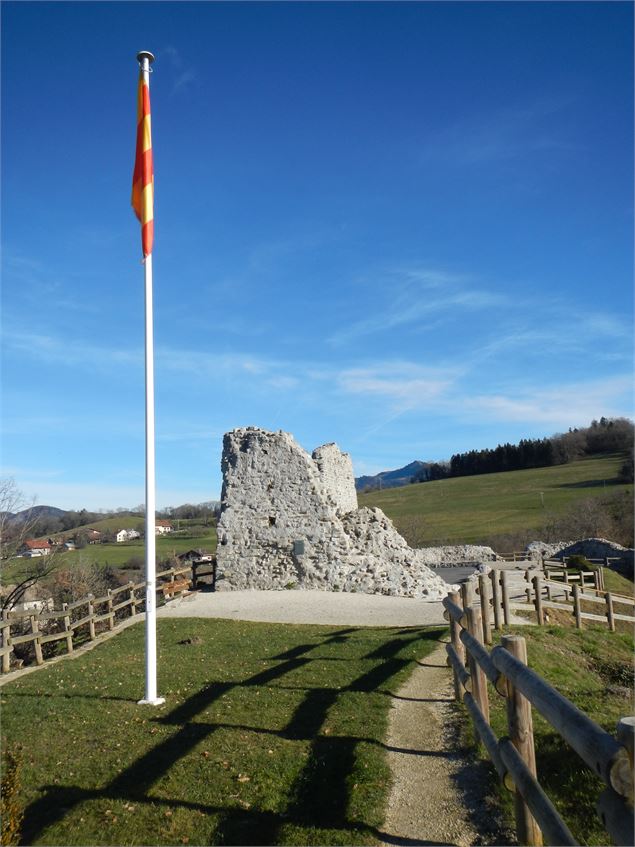 Ruines du Château de Faucigny - Domnique Samper