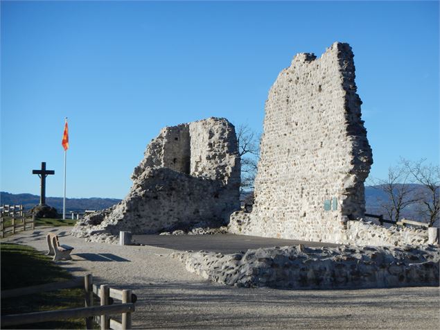 Ruines du Château de Faucigny - Domnique Samper