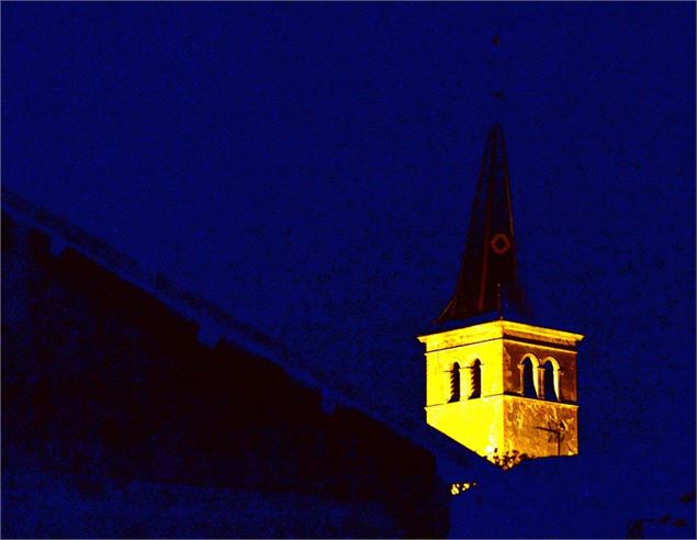 Eglise de nuit - Jean VITAL