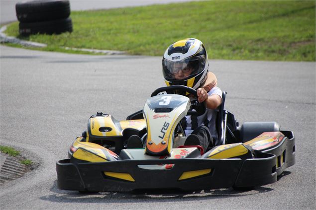 Kart en action - Karting du Grand Arc