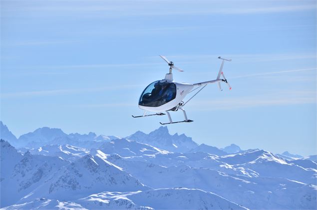 Vol en hélicoptère - AIR La Plagne / AIR Tarentaise