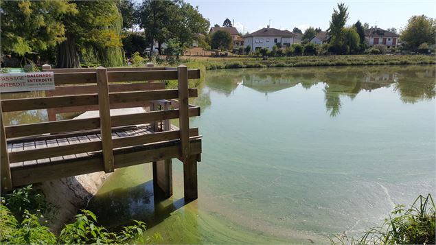 Retenue du moulin de Dompierre sur Veyle