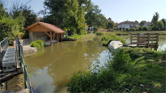 Retenue du moulin de Dompierre sur Veyle