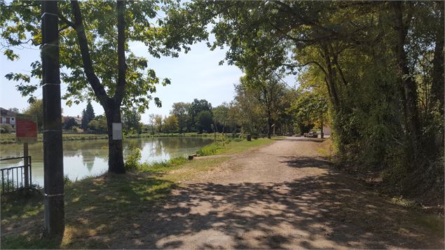 Retenue du moulin de Dompierre sur Veyle