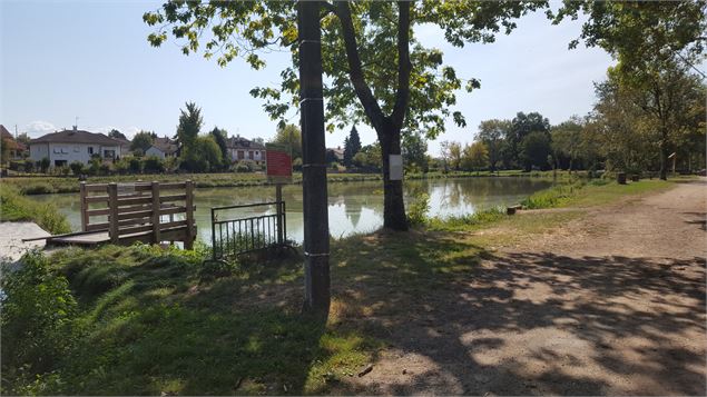 Retenue du moulin de Dompierre sur Veyle