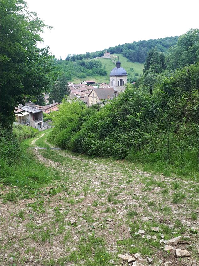 Village de Journans et source de la Reyssouze