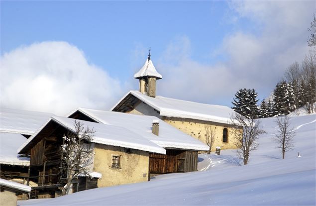 Hameau et chapelle de Saint Sauveur