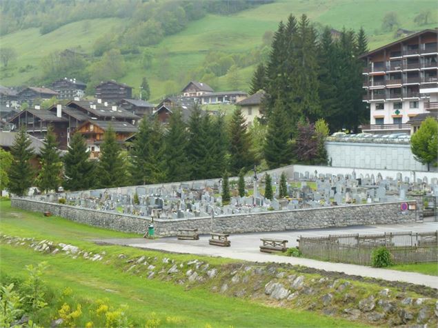 Emplacement du cimetière actuel - ©csardin - OT Le Grand-Bornand