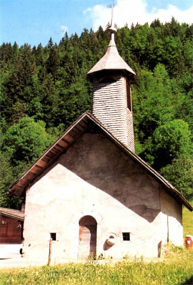La chapelle des Plans fin XXème siècle - ©O.Epardeau
